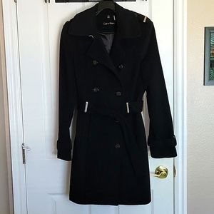 Calvin Klein Wool Peacoat NWOT
